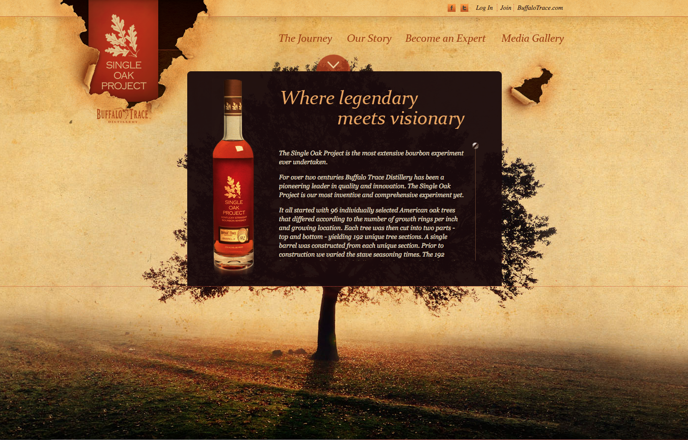 Buffalo Trace: Single Oak Project