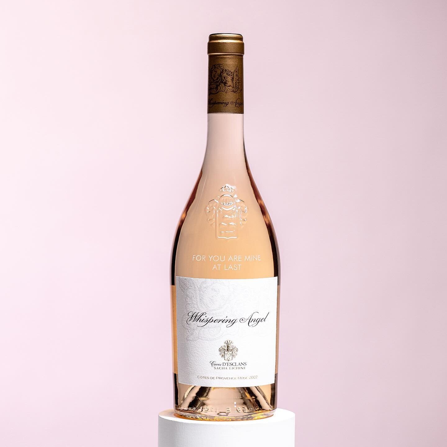 Say it with @thewhisperingangel ros&eacute; this #ValentinesDay. Personalize a bottle for the one you adore on esclans.com. Shop now for the perfect gift. 

Please enjoy responsibly. 
#WhisperingAngel #ChateaudEsclans #AuraGroupe