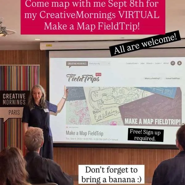 CreativeMornings Make a Map! FieldTrip (Sept 8th)