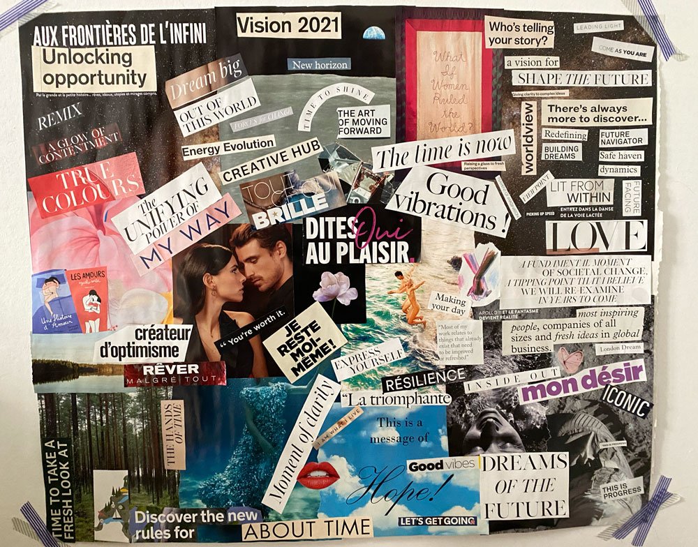 Vision Board Your 2021  Vision board examples, Creative vision boards,  Vision board wallpaper