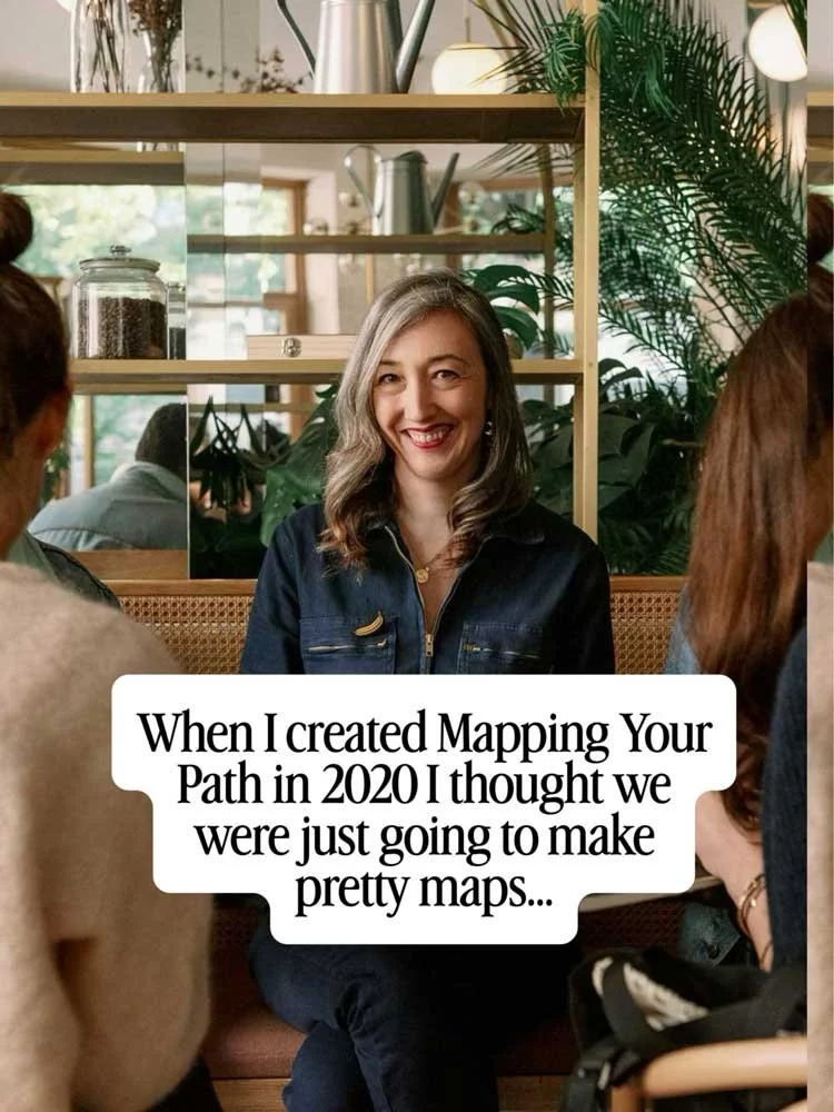 When I created Mapping Your Path in 2020 I thought we were just going to make pretty maps.