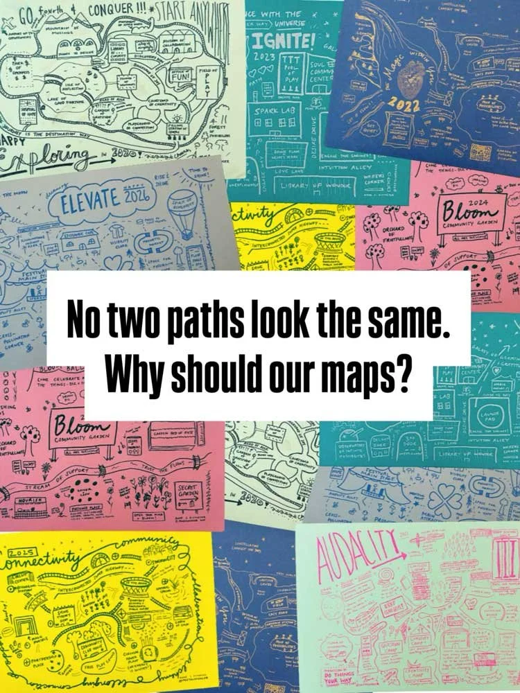 No two paths look the same. Why should our maps?