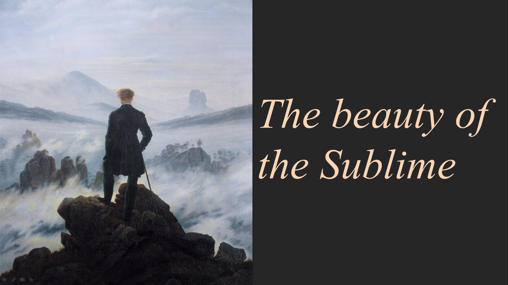 The beauty of the Sublime