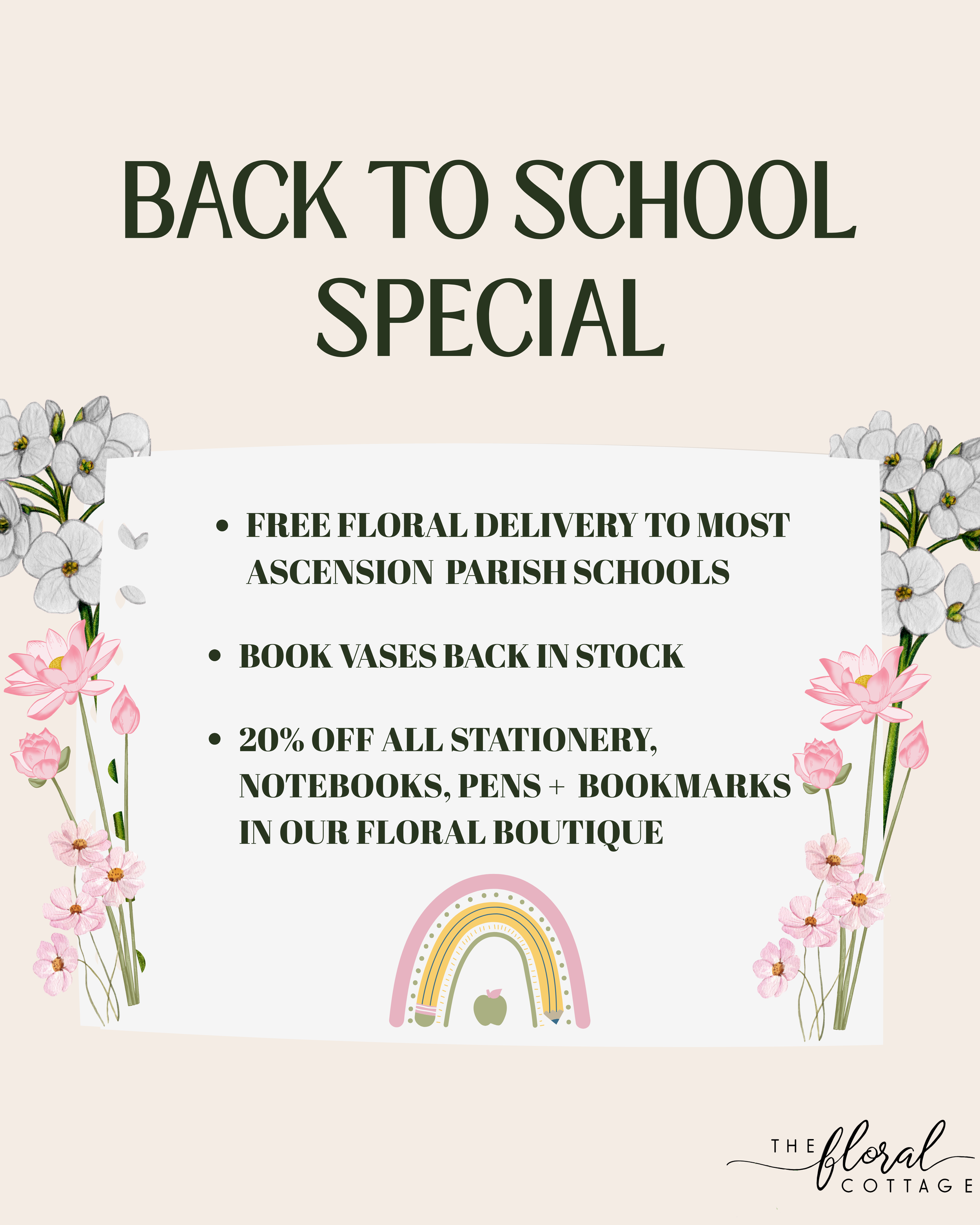 Back to School Special