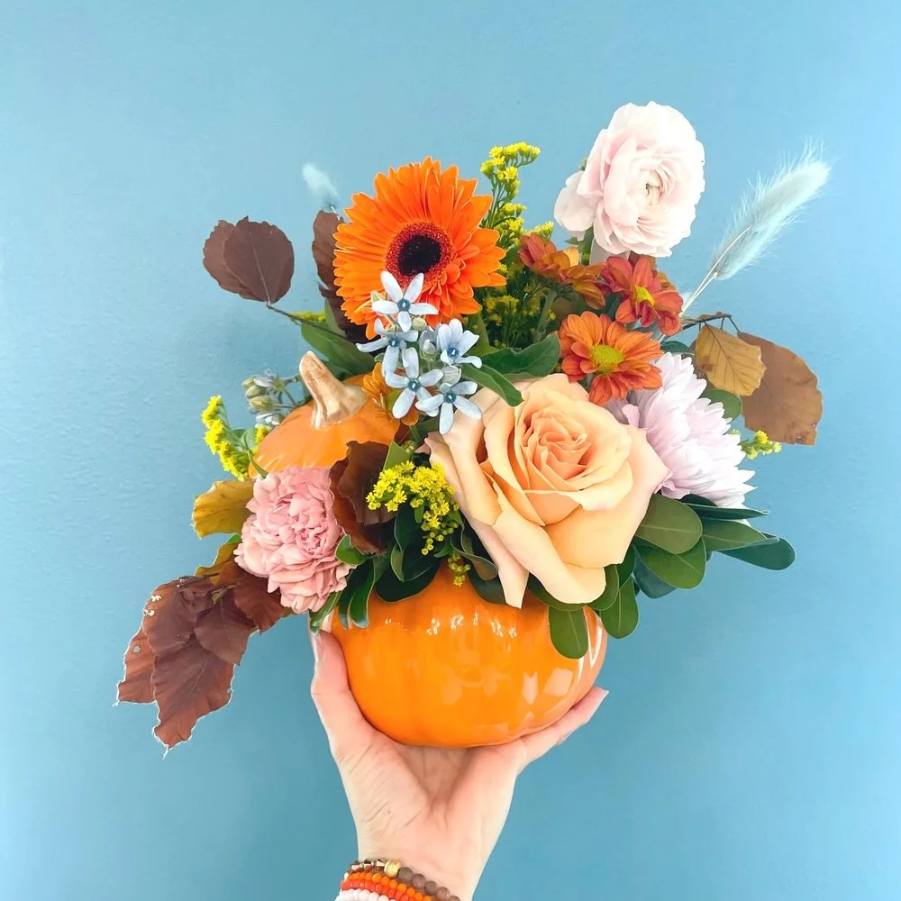 Floral Fall Pumpkin Workshop