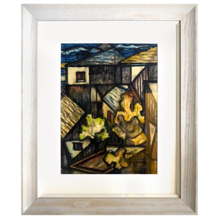 1940s Work on Paper by American Artist Norman Stiles Chamberlain #1