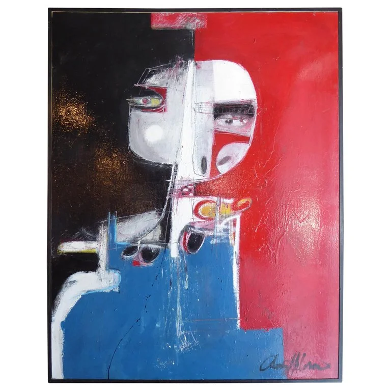 "Afterlife", an Original Painting by American Artist Adam Henderson, circa 2012