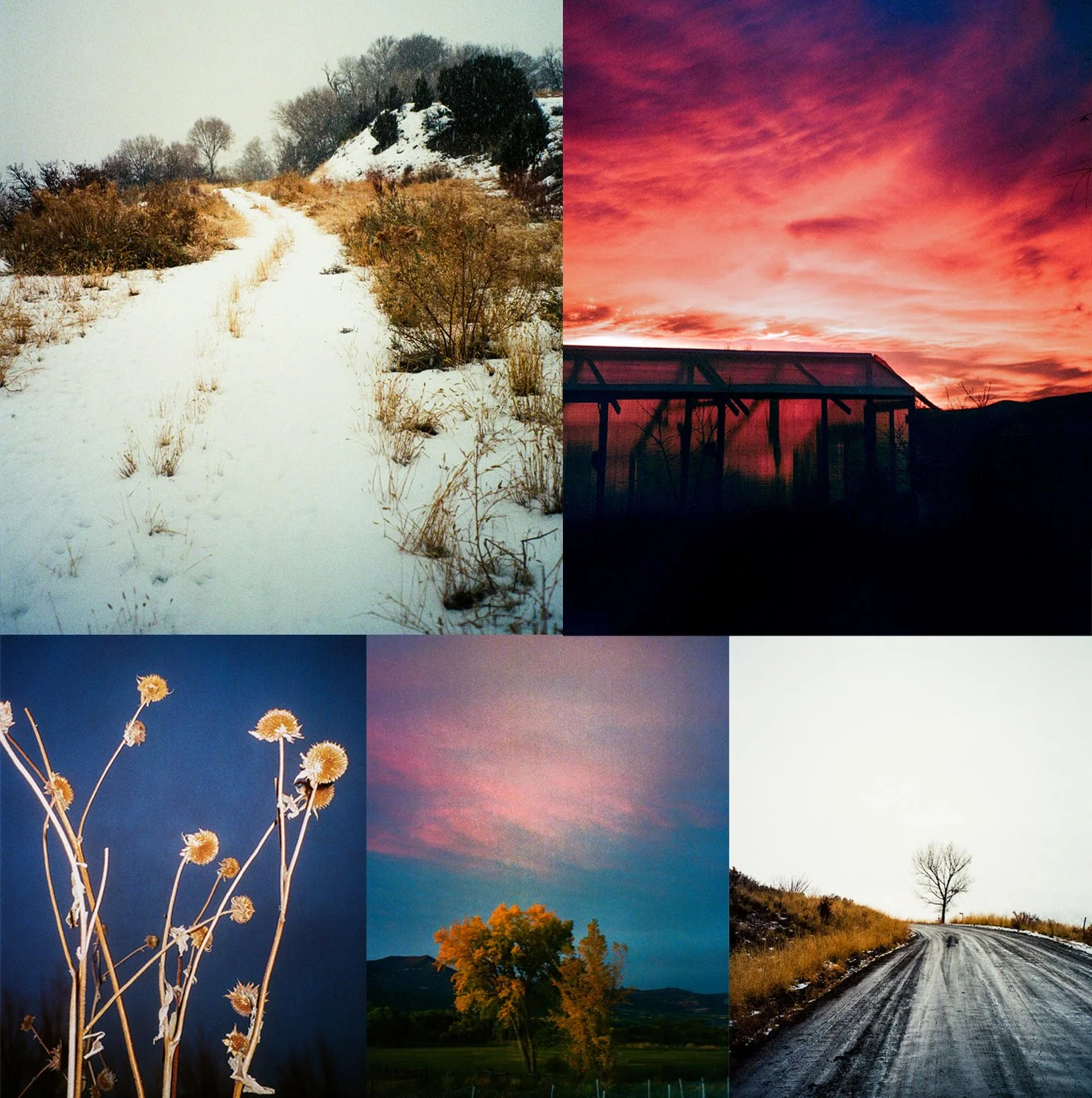 Postcards - Winter series