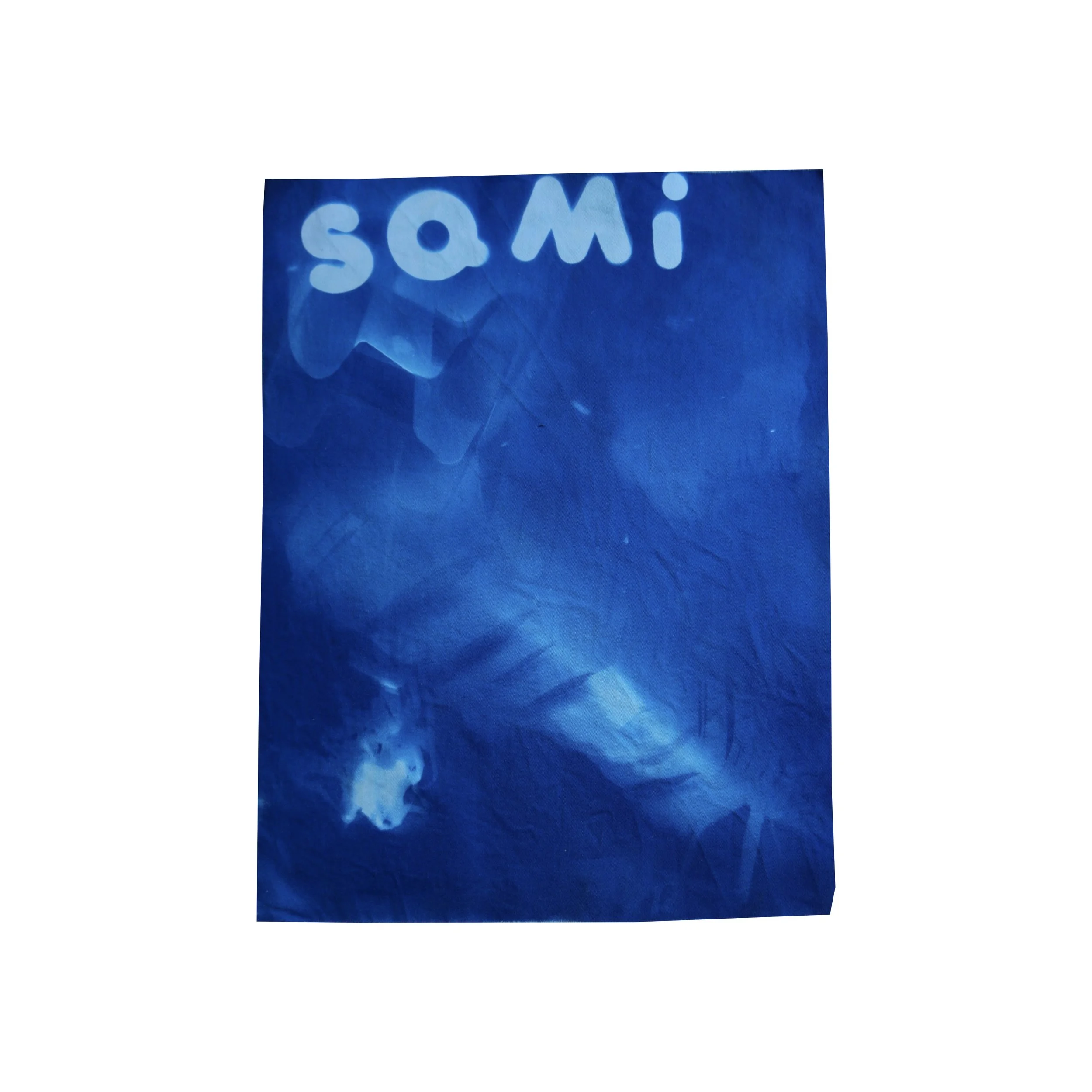   Samira E. G. B.    Community School for Creative Education&nbsp;| 2nd Grade      Sami  (2026)  Found Objects | Jacquard Cyanotype Fabric Sheets    Cyanotype printmaking is an early photography and printmaking process that uses special light-sensiti
