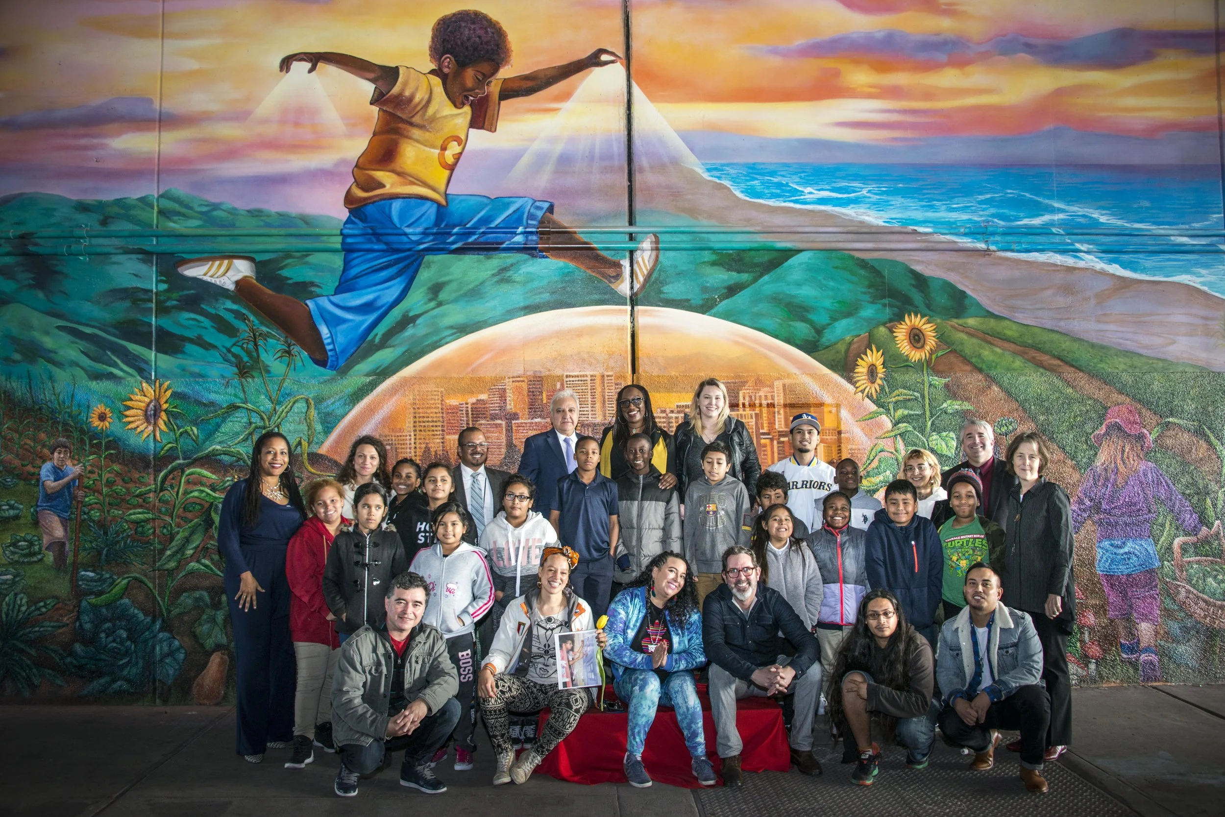 Oakland Super Heroes Mural 4 is Here!