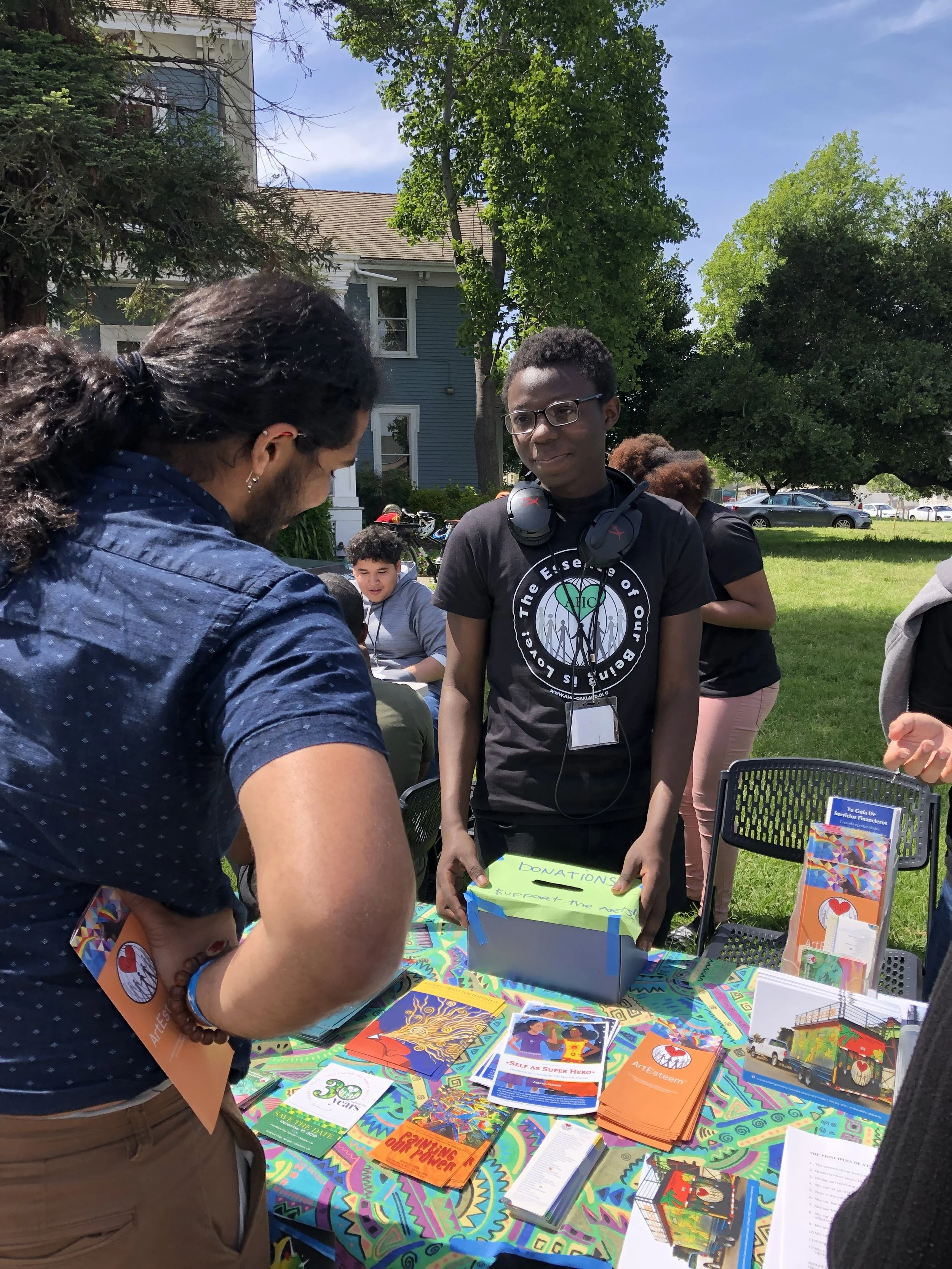 Earth Day served as a wonderful opportunity for students to raise awareness on some of the issues they felt most passionate of and build confidence while doing so. The WOLP students have greatly improved in public speaking over the year and events such as these ones provide students like Enoch, pictured above, to showcase their growing skills.