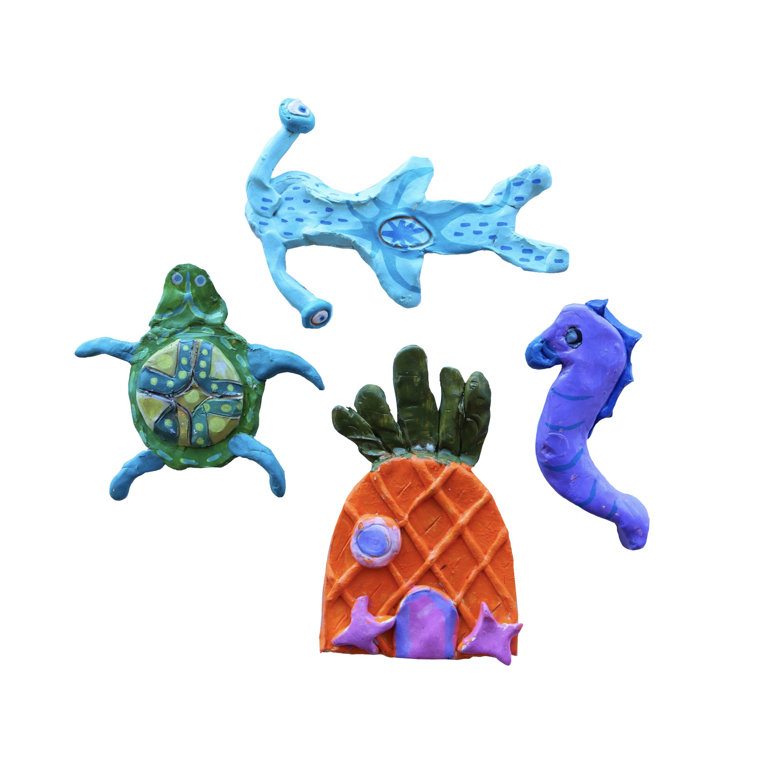   Malak O.   West Oakland Middle School&nbsp;| 7th Grade     Welcome To Bikini Bottom  (2026)  Sculpey Clay | Paint Markers | Magnets | Super Glue | Polyurethane Varnish&nbsp;    I first started by sketching the different ocean animals and objects I 