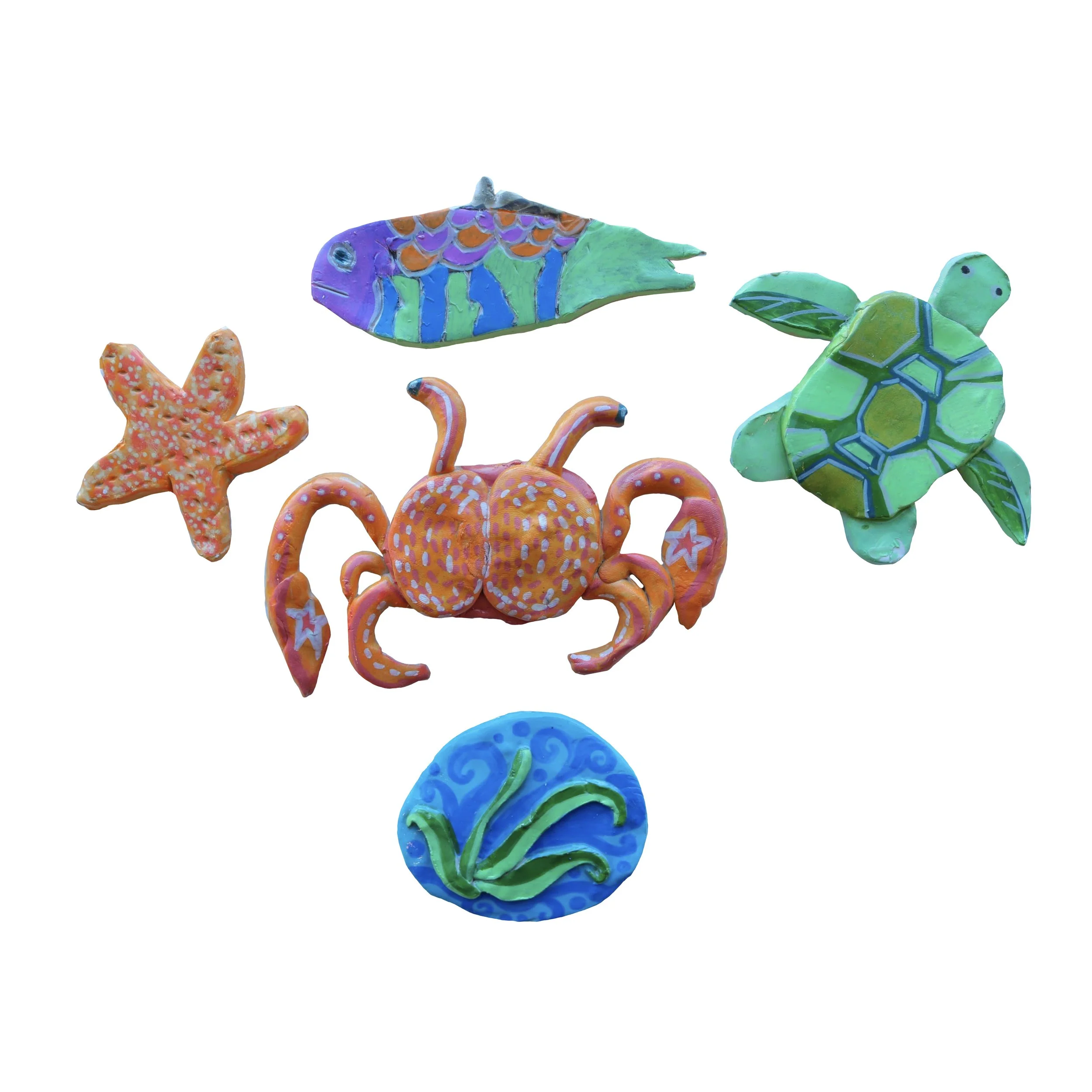   Serenity E.   West Oakland Middle School&nbsp;| 7th Grade    Under The Sea  (2026)  Sculpey Clay | Paint Markers | Magnets | Super Glue | Polyurethane Varnish    I began my piece by thinking about the ocean in what it brings to us in our world in t