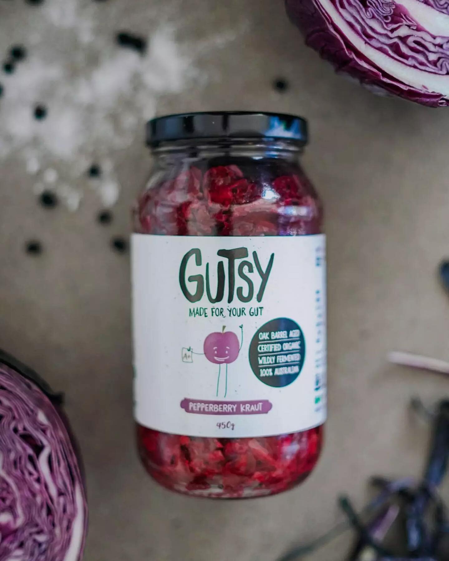 GUTSY Kraut &amp; Kimchi. 

The best fermented vegetables. Why?
- Gusty ferments in oak barrels (no plastics). 
- They are wildly fermented with no artificial cultures. 
- The veggies are slow fermented for weeks not days. 
- Certified organic. 
- Gu