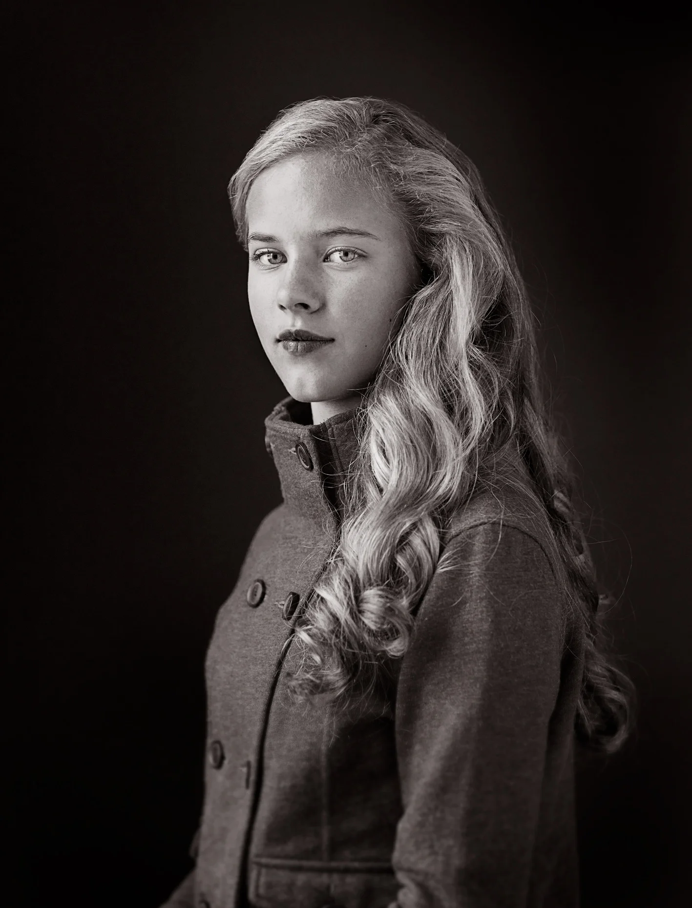 Portrait Photography Derek Israelsen Kid Coat