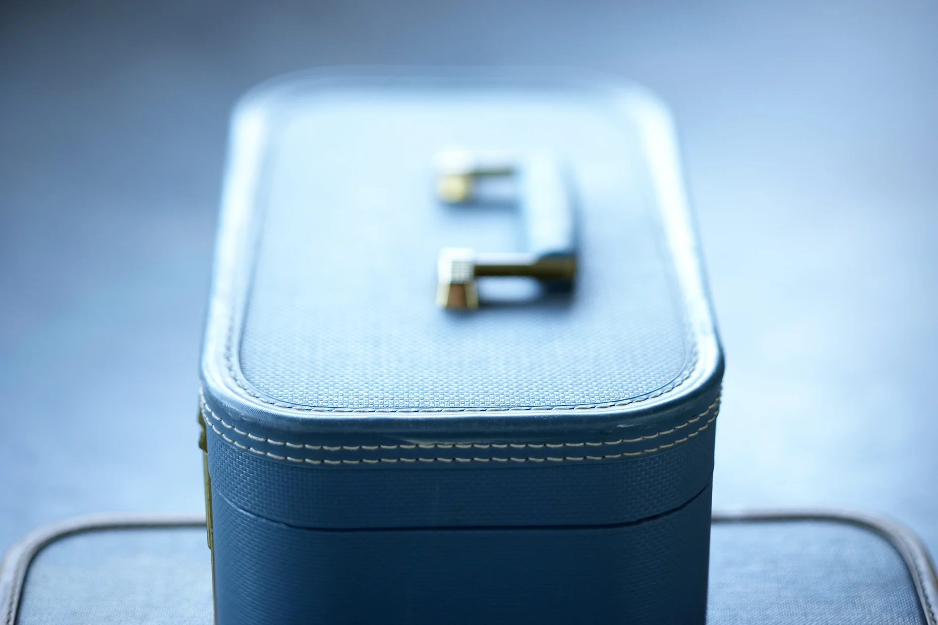 Product Photography Still Life Derek Israelsen Blue Suitcase