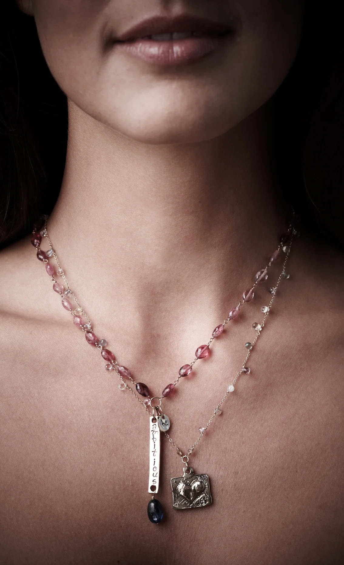 Product photography Jewelry Derek Israelsen Two Necklaces