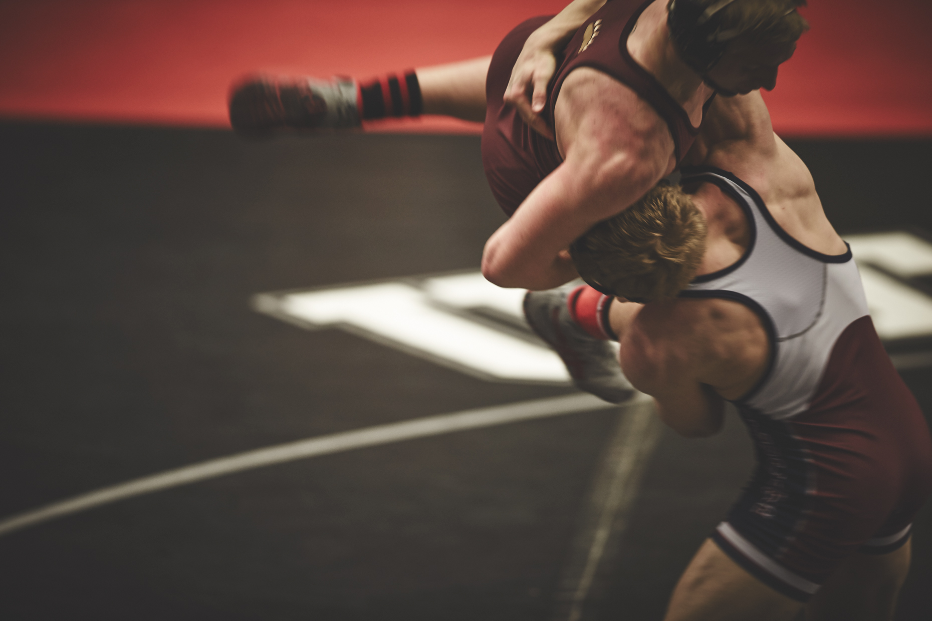 Action Photography Derek Israelsen 021 Wrestlers High School Body Slam