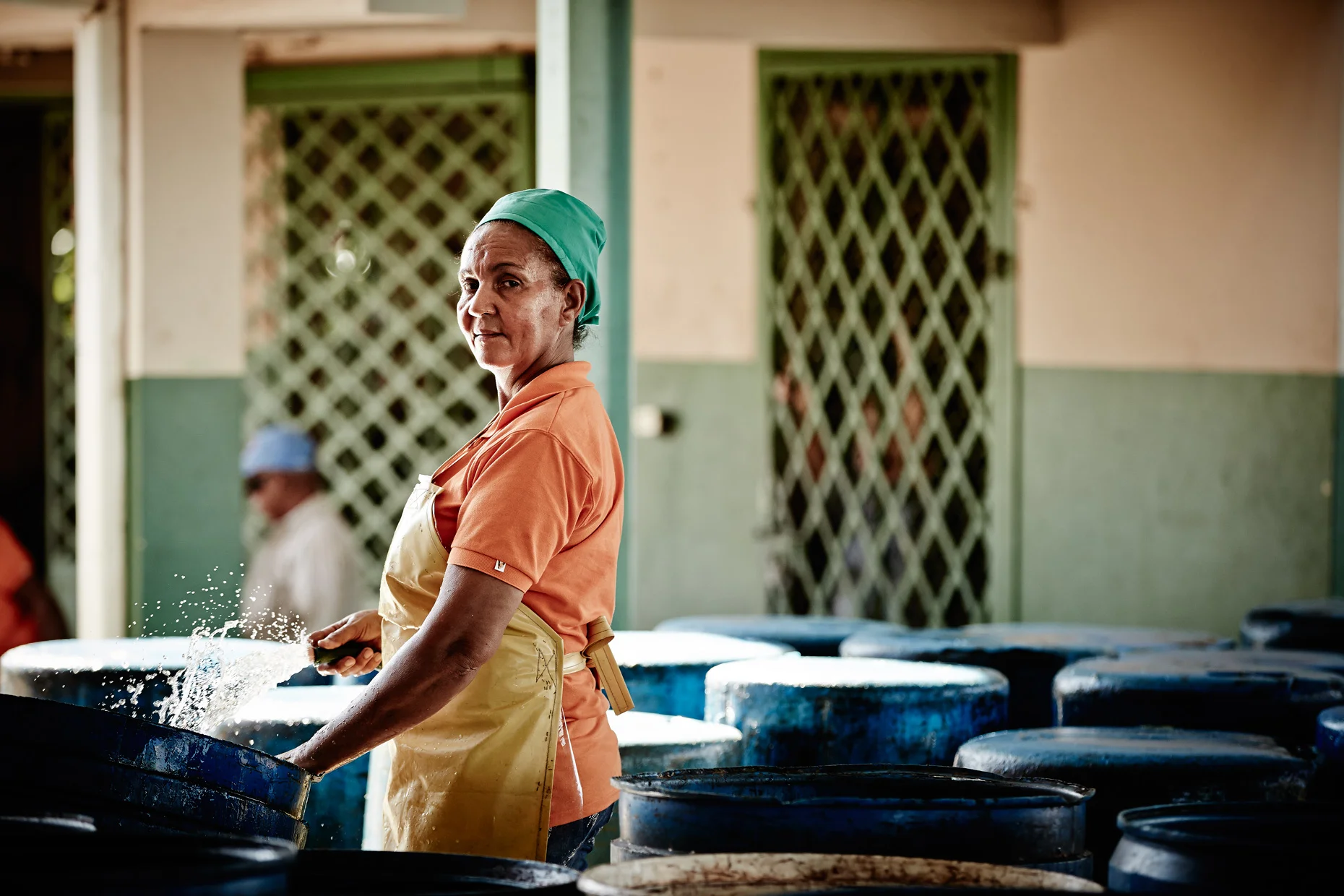 Travel Photography Dominican Republic Derek Israelsen Woman Working