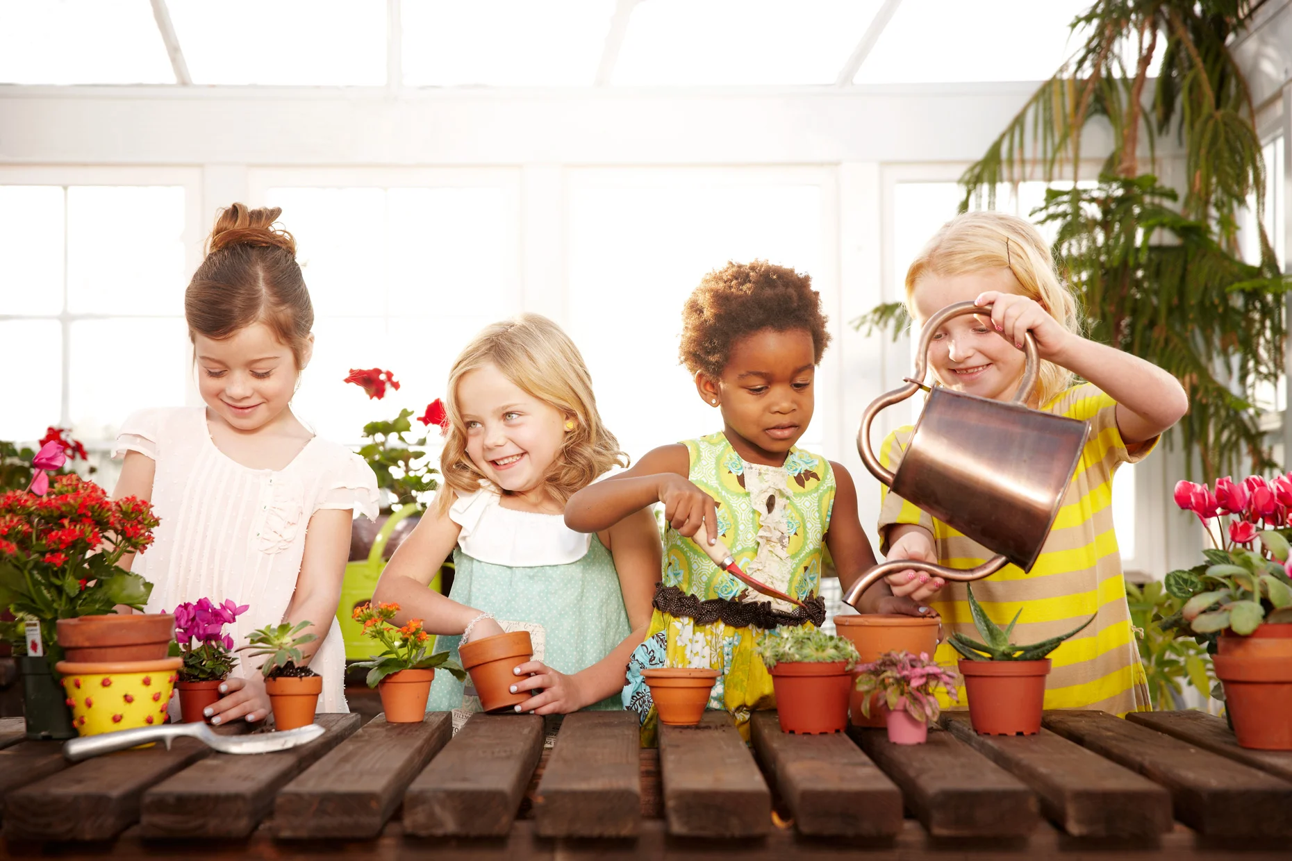 Portrait Photography Derek Israelsen Kids Gardening