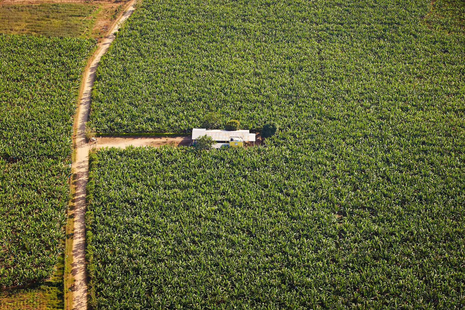 Travel Photography Dominican Republic Derek Israelsen Aerial Field House