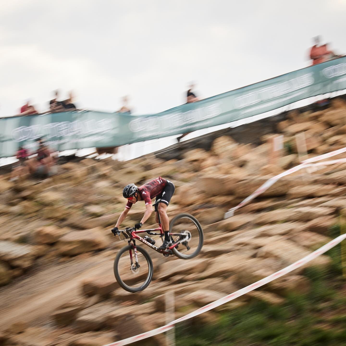 Christopher Blevins on his way to winning his 3rd race in as many days @uscupmtb