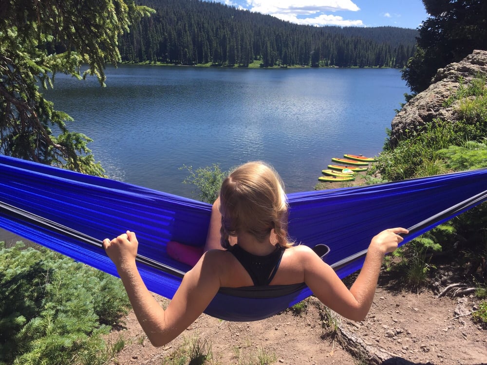 Lake Irwin with a variety of paddleboards!