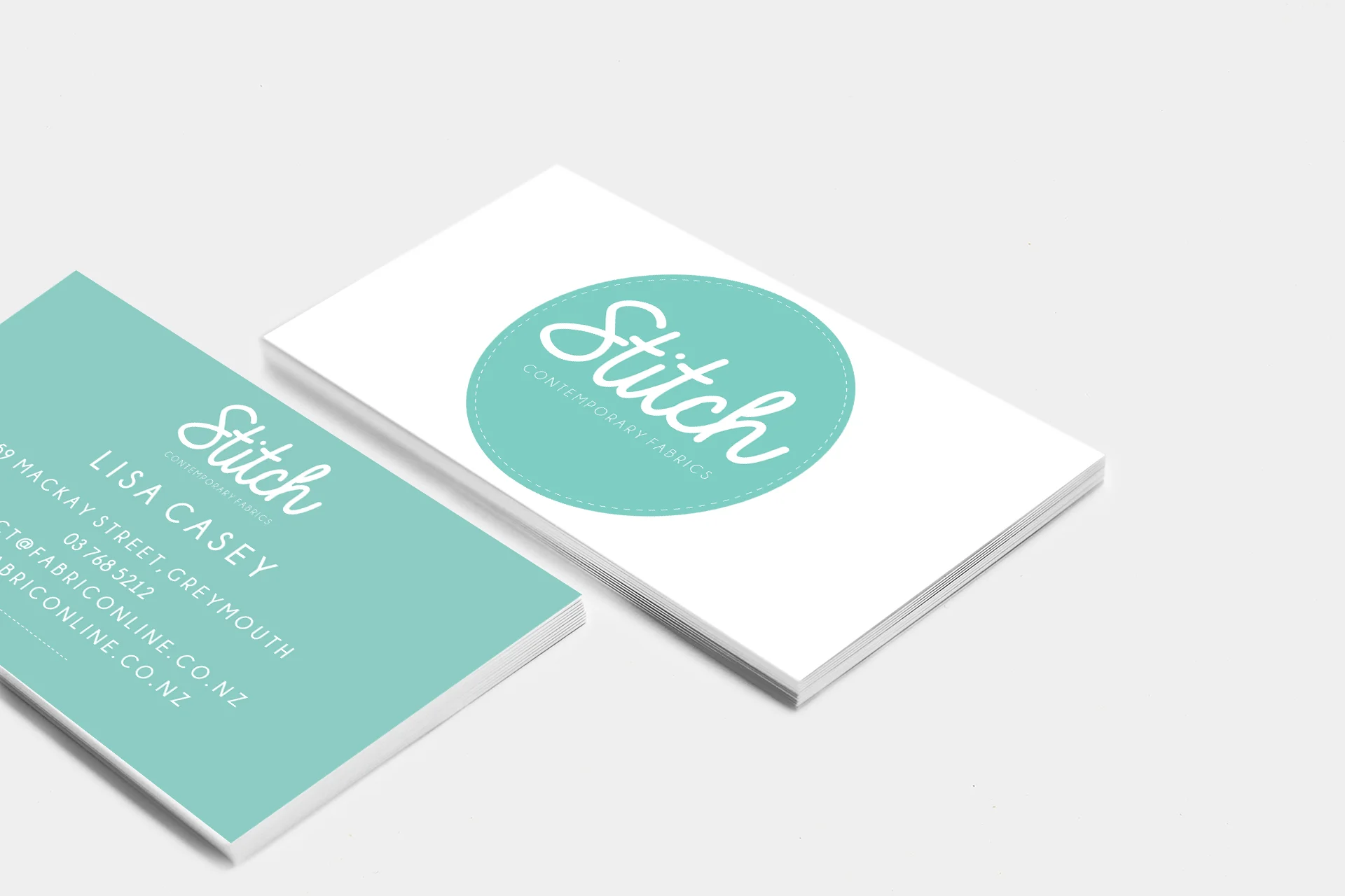 Stitch Business Card Design