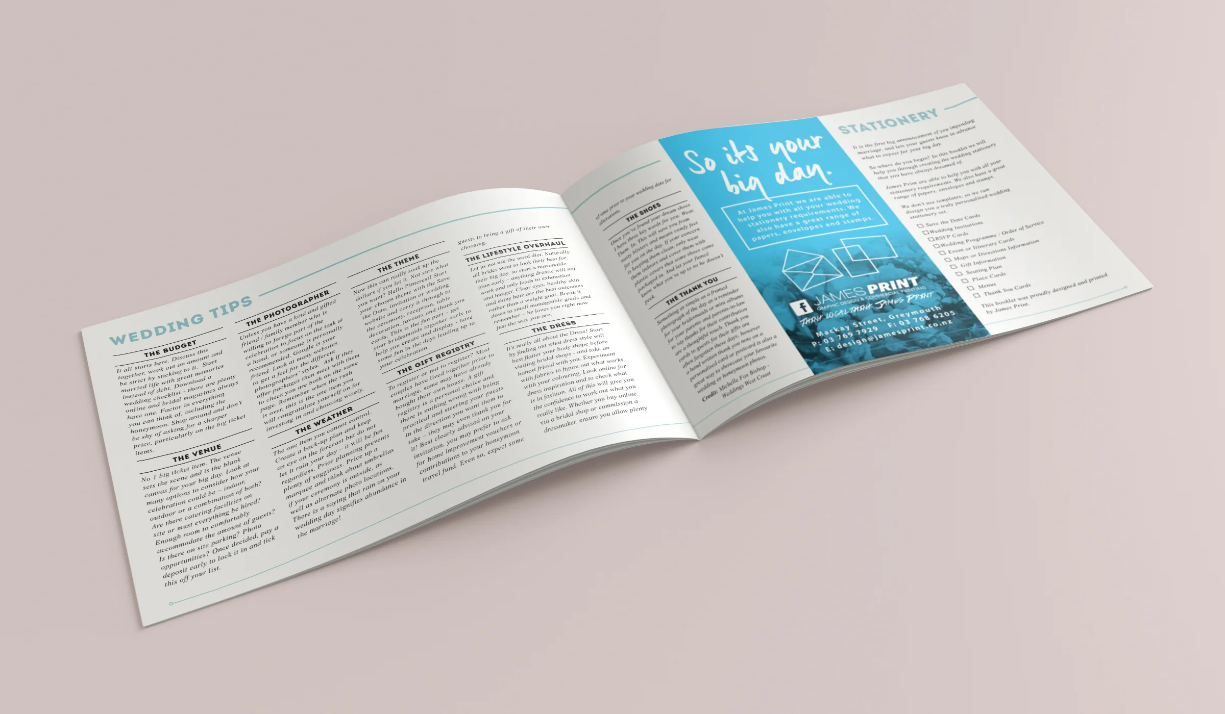 West Coast Wedding Planner Design