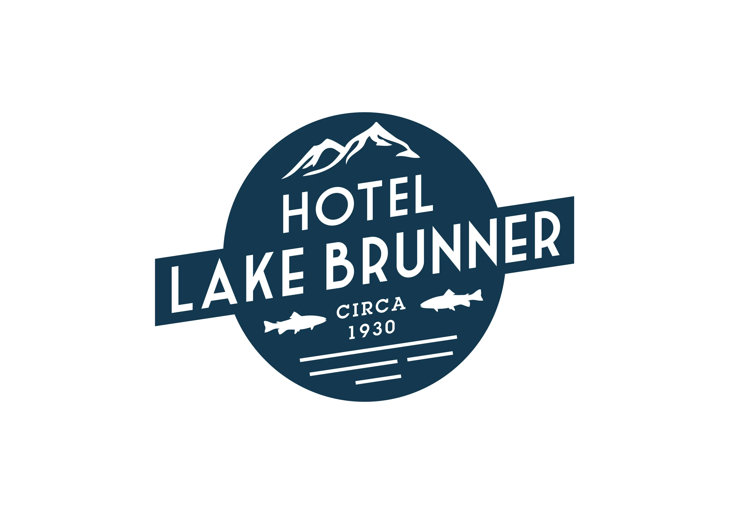 Hotel Lake Brunner Logo Design