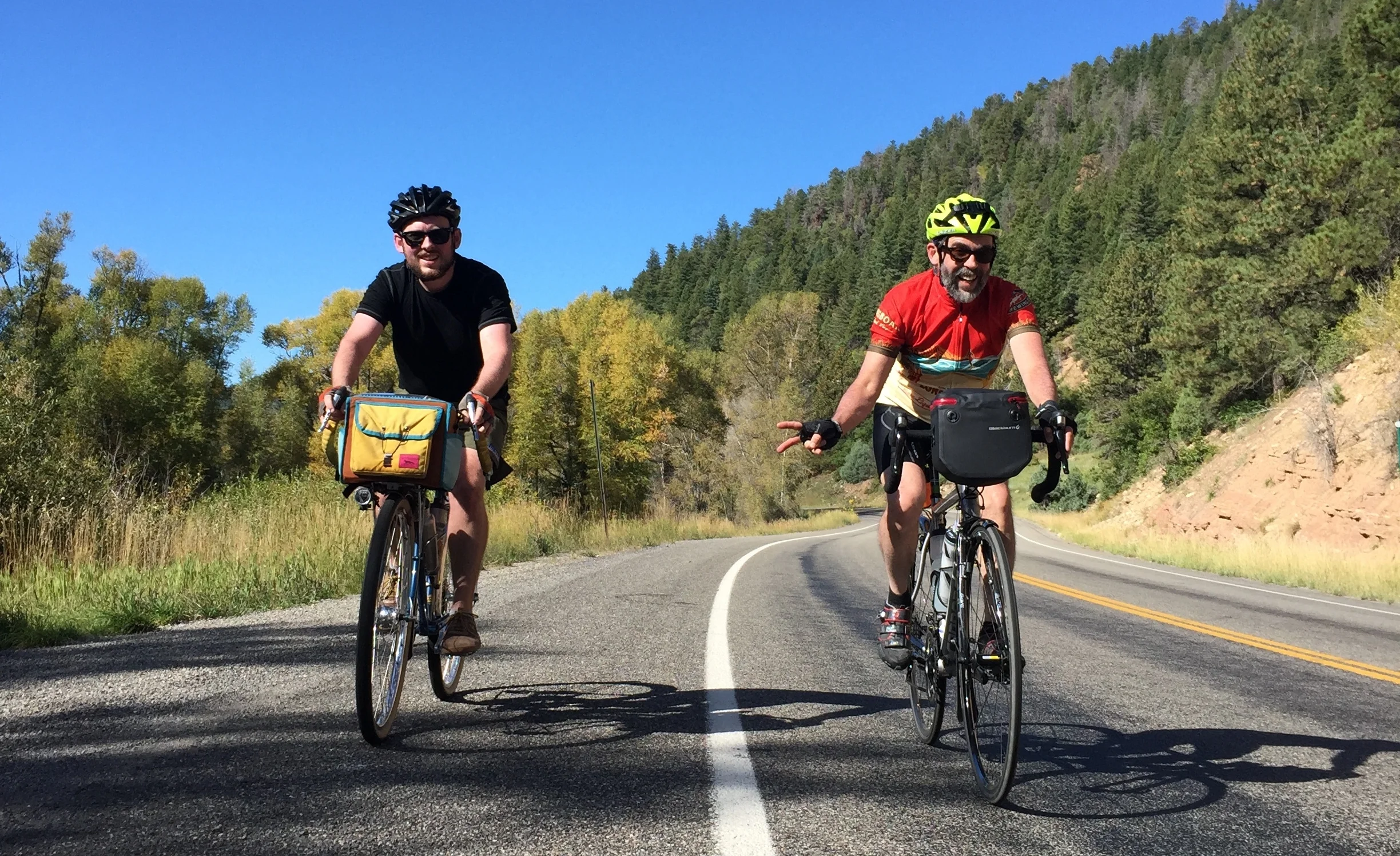 Zach and Dan On our trip in September 2016