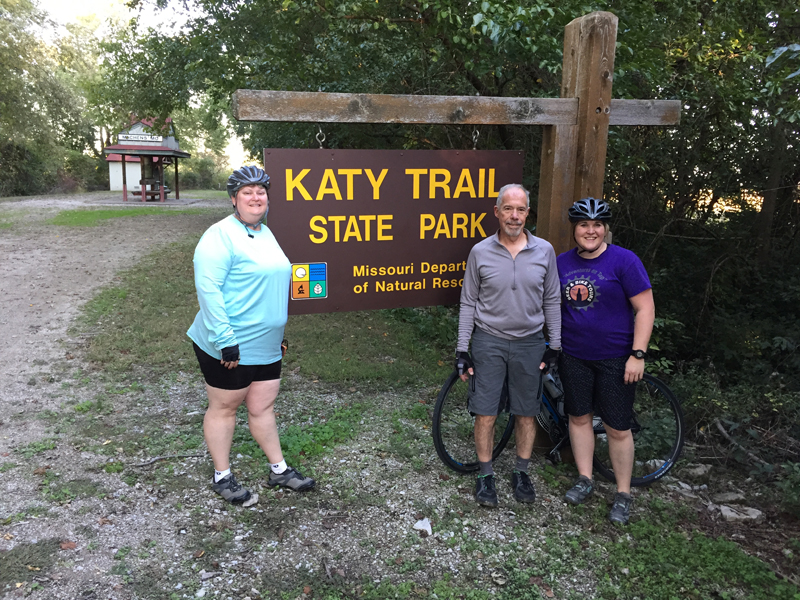 Katy trail Beginning