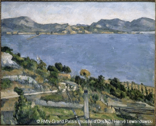 Cézanne The Gulf of Marseilles from L'Estaque.gif