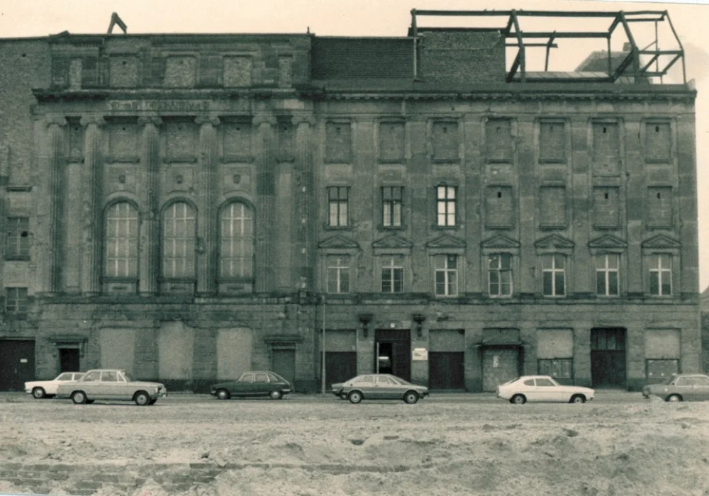 Hansa Studios in West Berlin during the time of the Wall.