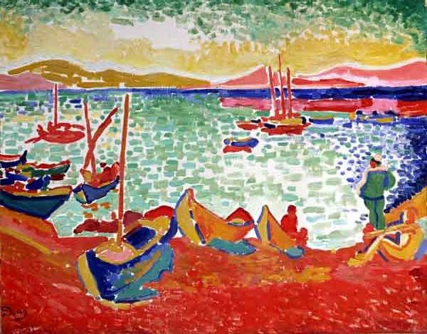 Boats in the Port of Collioure, Henri Matisse, 1905.