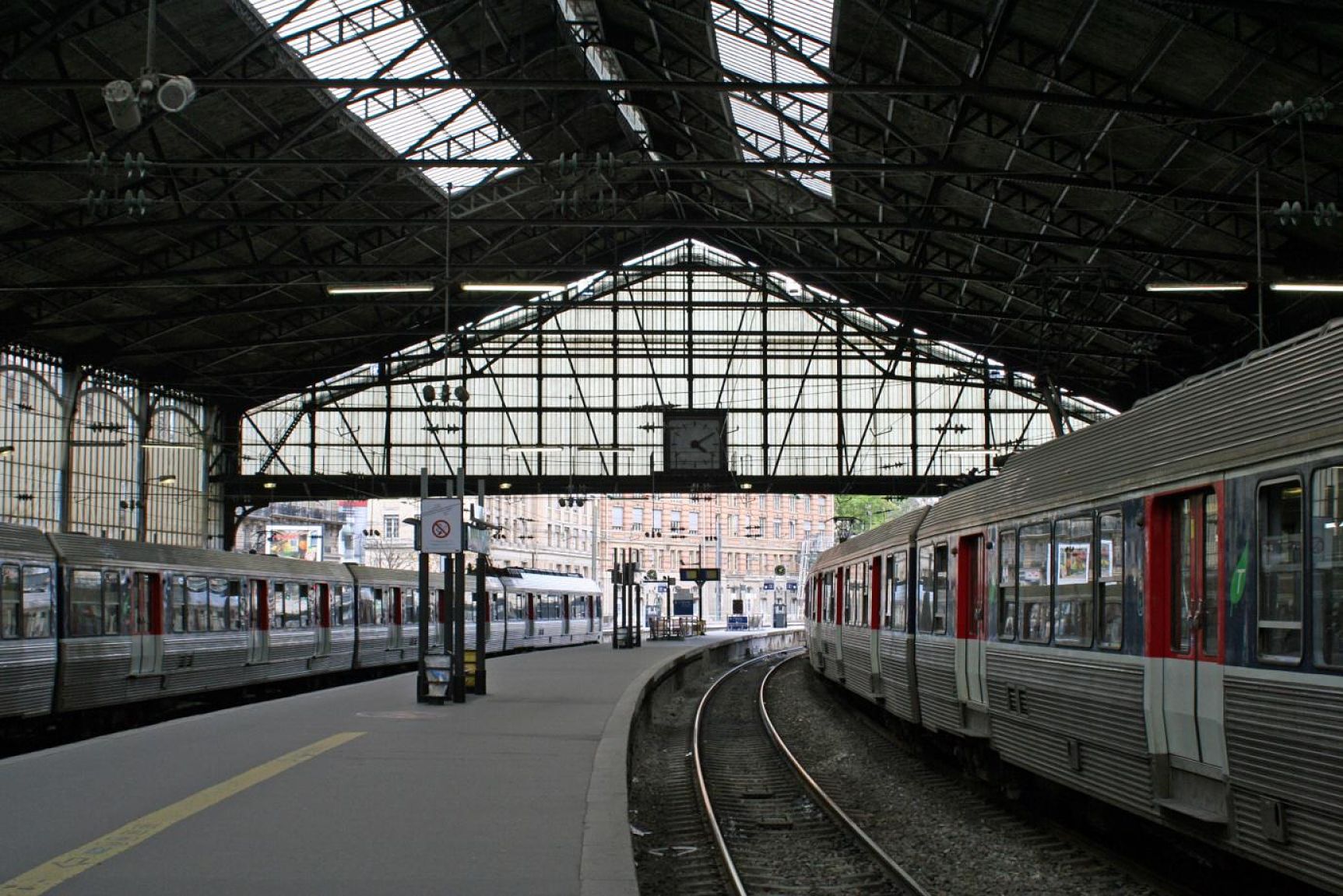 The Gare Saint Lazare today, from which we leave for Giverny.