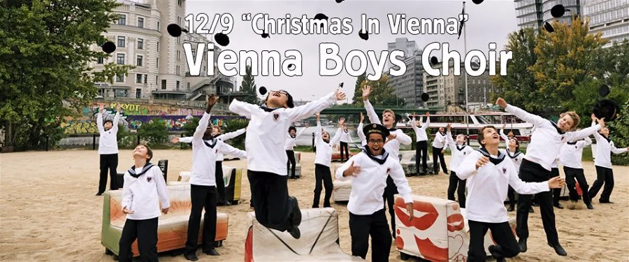 The Vienna Boys Choir is coming to town. Photo Tarrytown Music Hall. 