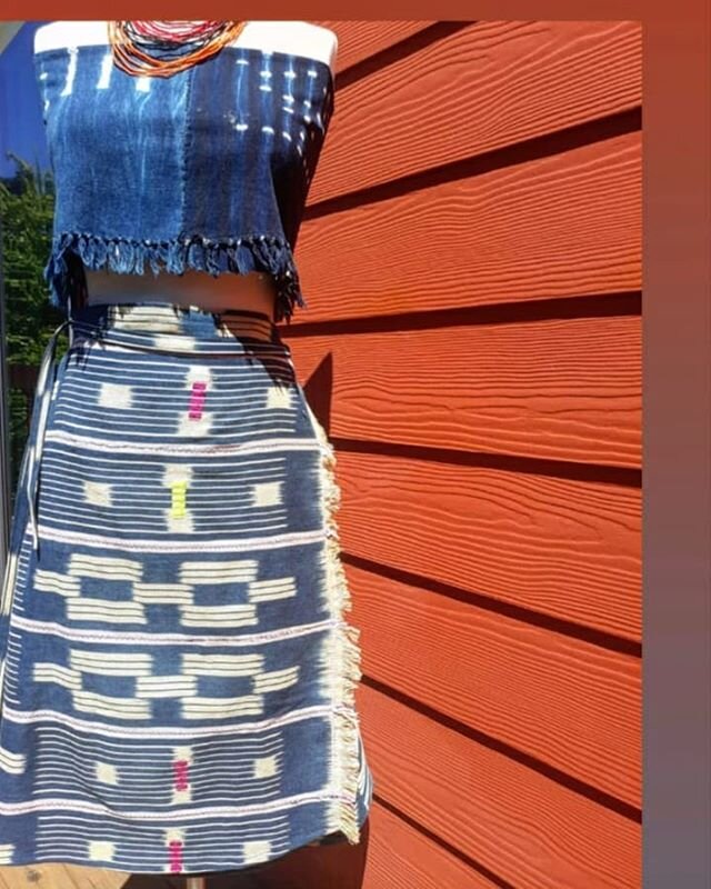 Etsy shop update this Friday June 26th to include limited  edition one of a kind indigo + baule wrap skirts and tunic dresses. 
They won't last. 🌈💜
Will make another batch in July.