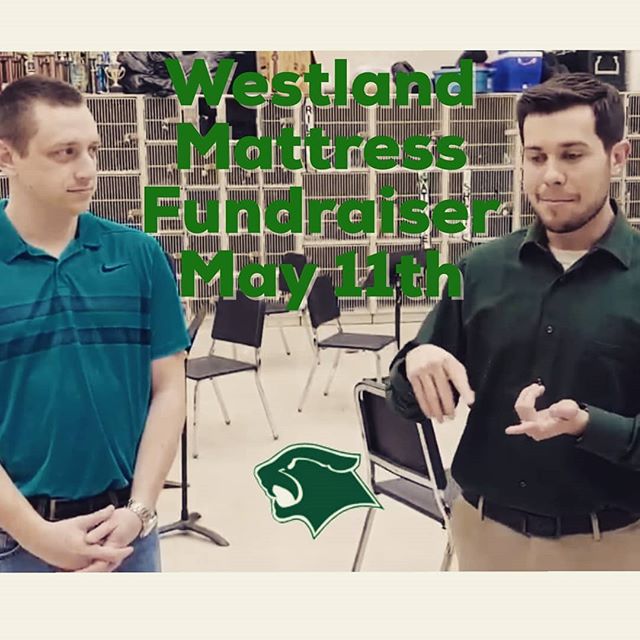 Had a good talk with Mr. Kaufman about the importance of the event. He said "I always think we can do more, and make this bigger." Video link: https://youtu.be/WcbcYXrU5cI
Facebook event link:
https://www.facebook.com/events/297805337554027/?ti=cl
@westlandsings @westland_high_school
#kaufman #band #choir #orchestra #westland #westlandhighschool #cougars #mattressfundraiser #cfscolumbus #mattress