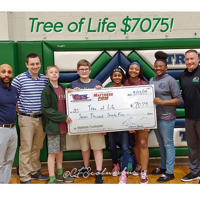 Tree of Life earned $7075 in 1 day!!! That is the power the #mattressfundraiser
@tolcs
#cfscolumbus #cfs #fundraiser #mattress #money #treeoflife #Columbus #sleep #fundraiser #614