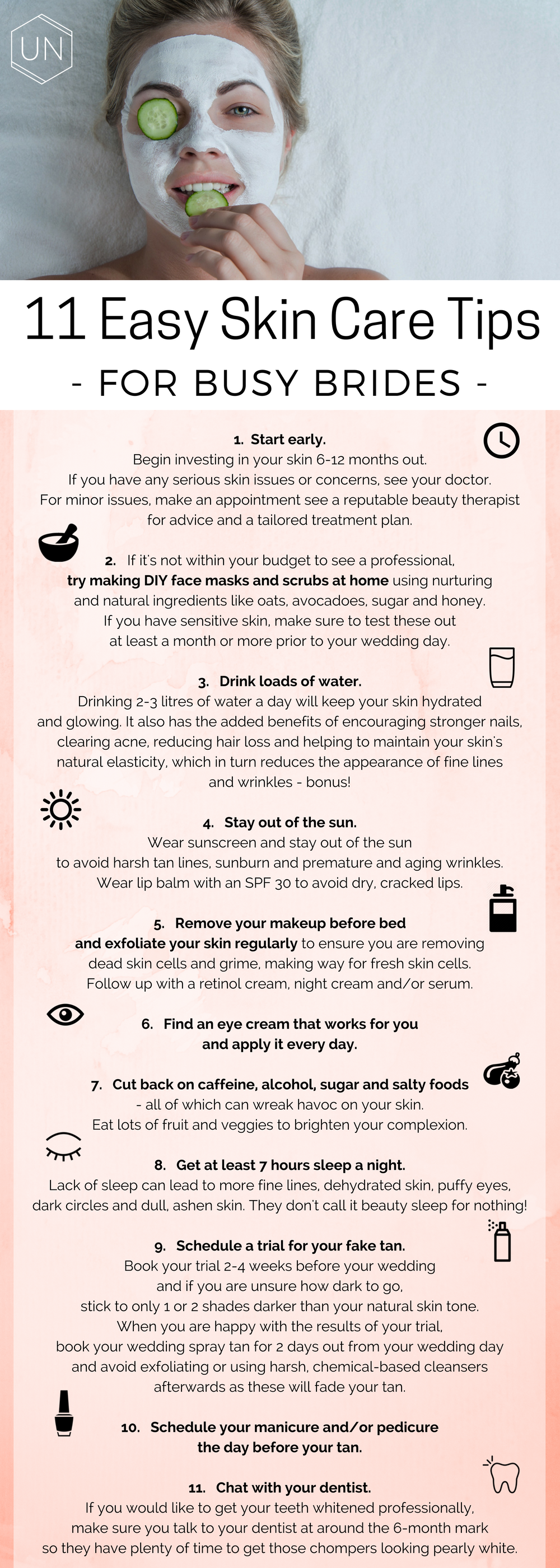 11 Easy Skin Care Tips For Busy Brides Unbridely Instead, look for a sulfate free cleaner as it will clean your face without.