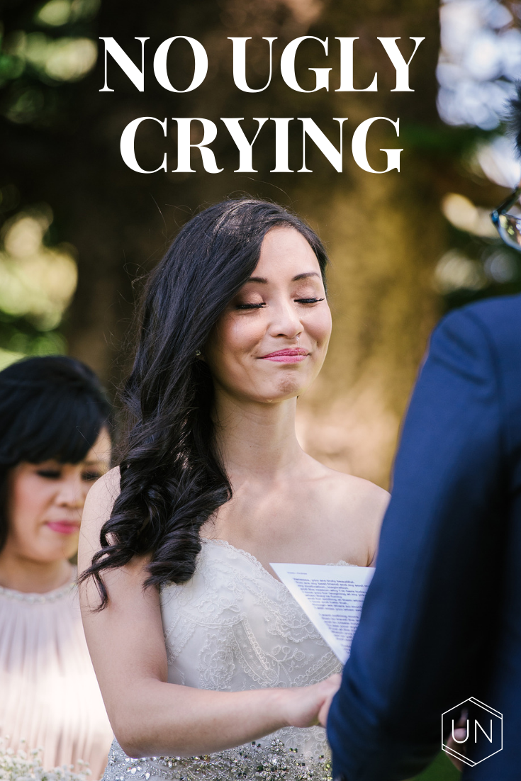 No Ugly Crying — unbridely