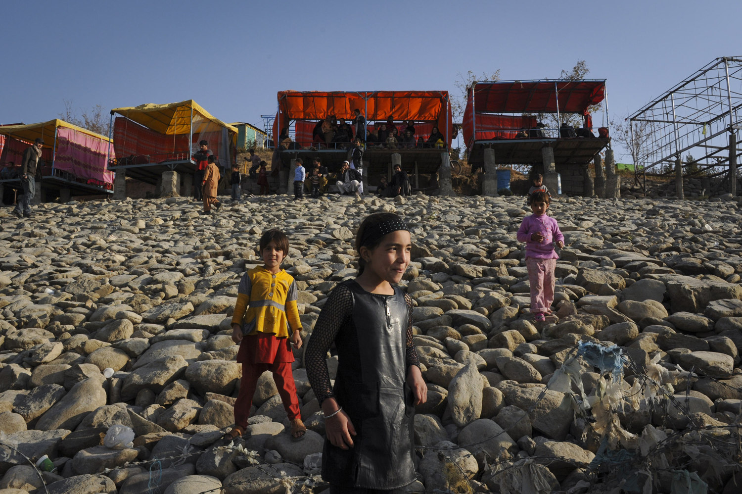  Lake Qargha 9km from Kabul, makes a great afternoon getaway from the city. Quarga is a man-made lake created by the damming of the Kabul river and is a lovely recreational place for Afghans with clean water for swimming, paddle boats, motor boats an