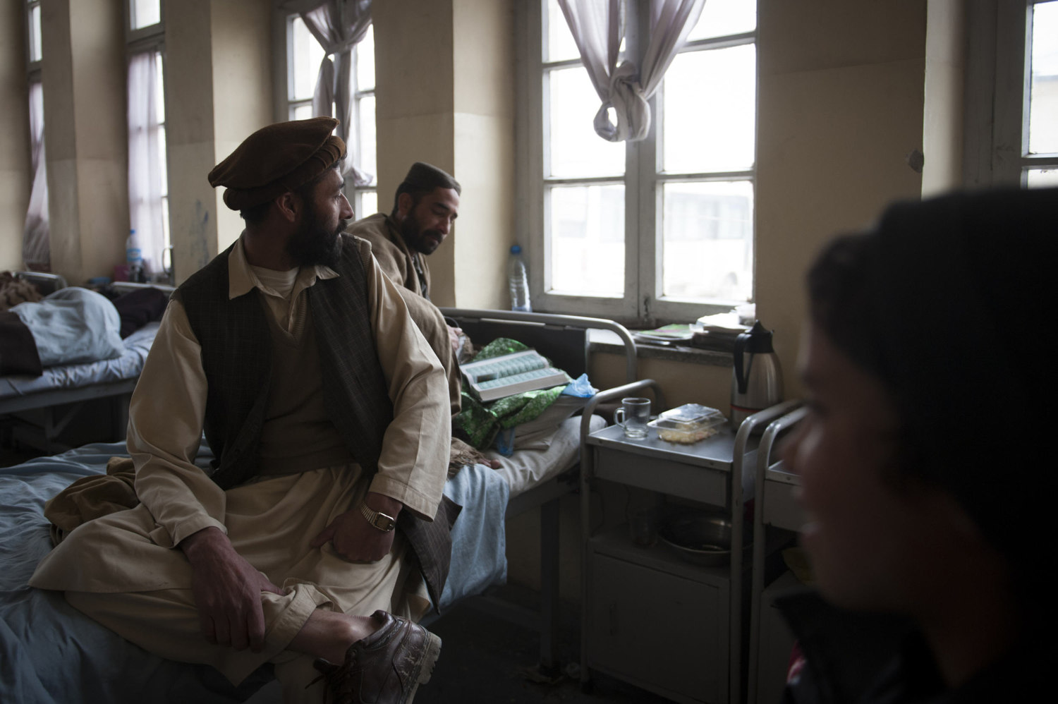  Patients at the Sahate Ravani Psychiatric Hospital in the Allhaudine section of Kabul. 
