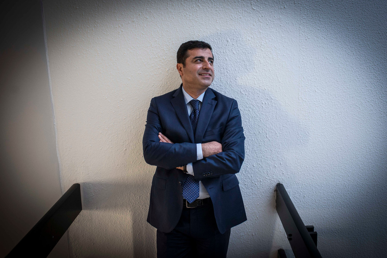  Selahattin Demirtaş is a Kurdish politician in Turkey, photographed in Diyarbakir.  