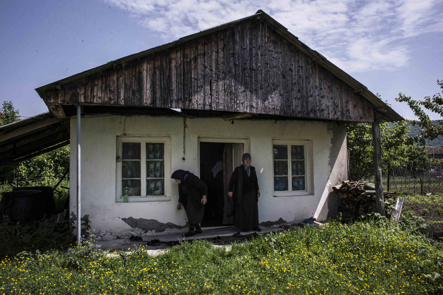  The ceremony takes place in a small house adjacent to the  town mosque.  