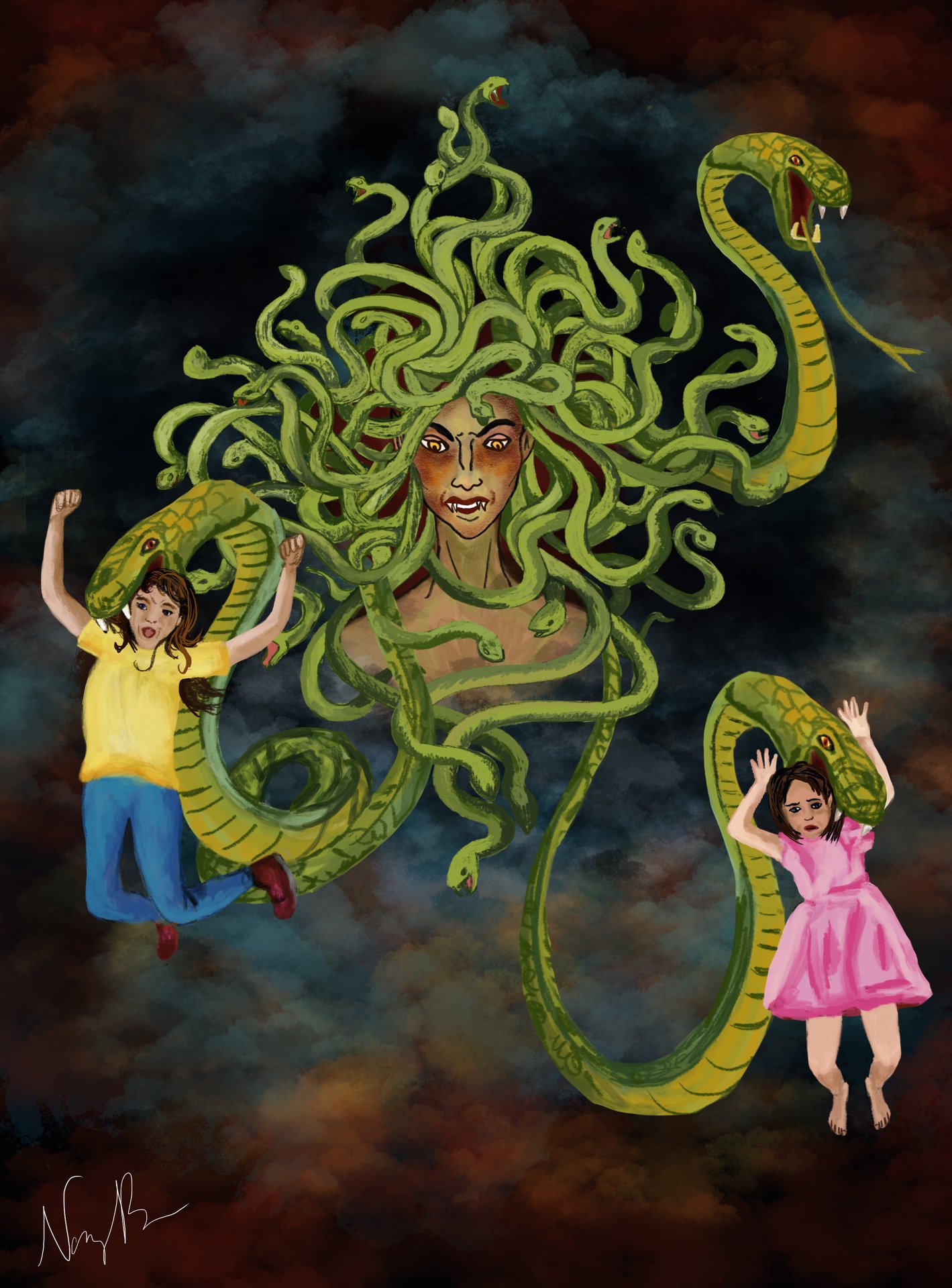 Medusa Mom - Nancy M. Berrios
