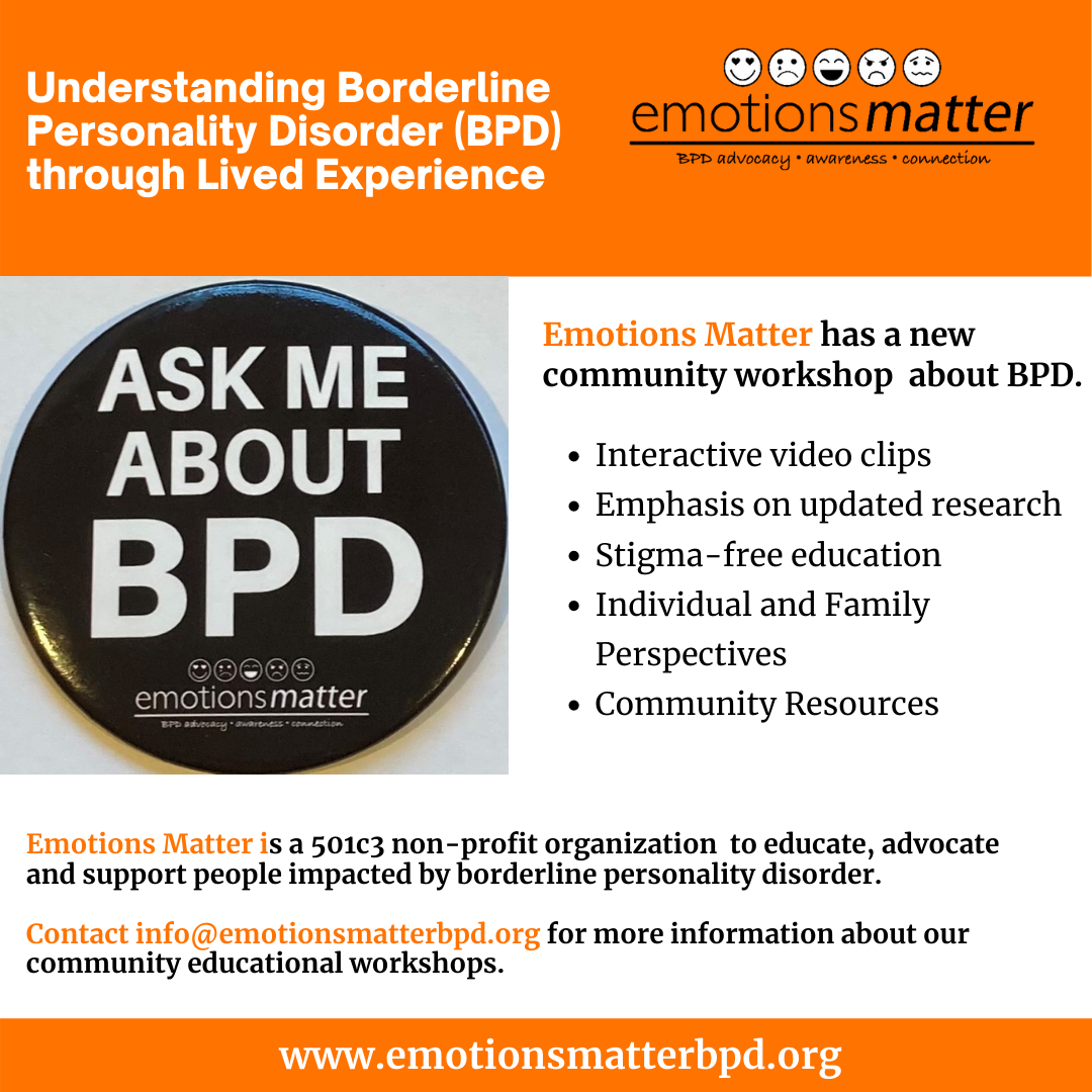 Borderline Personality Disorder (BPD): Understanding BPD and how