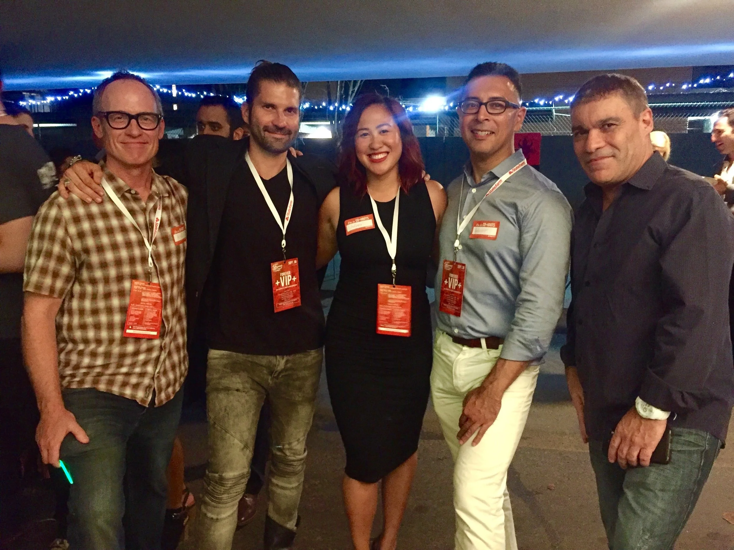 A few favorite men in my life who came to celebrate and support :) 