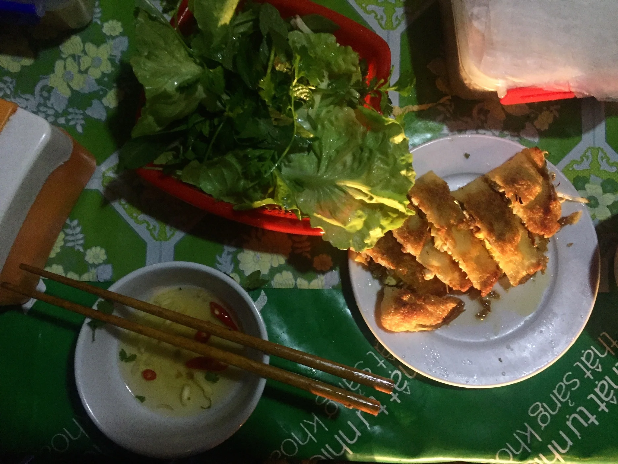 Banh Xeo (Vietnamese crepe), Cat Ba Island, Vietnam
